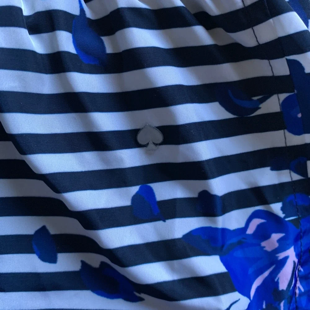 Kate Spade‎ Hibiscus Striped athletic Shorts